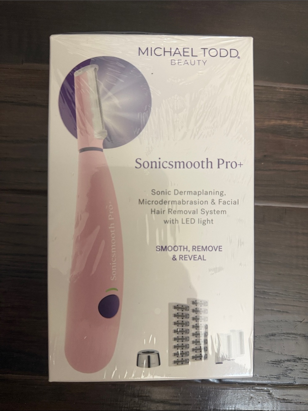 Michael Todd Sonicsmooth Pro+ Dermaplaning Microdermabrasion Hair Removal